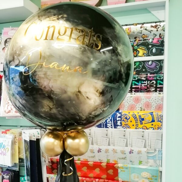 Burbuja "Congrats (Nombre)"