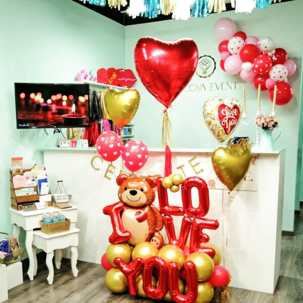 Bouquet San Valentin Bear 2025