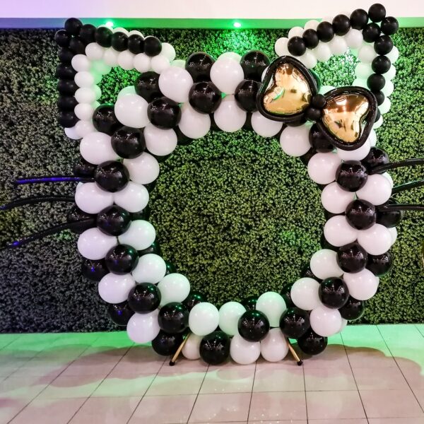 Aro decorado Kitty con Moño